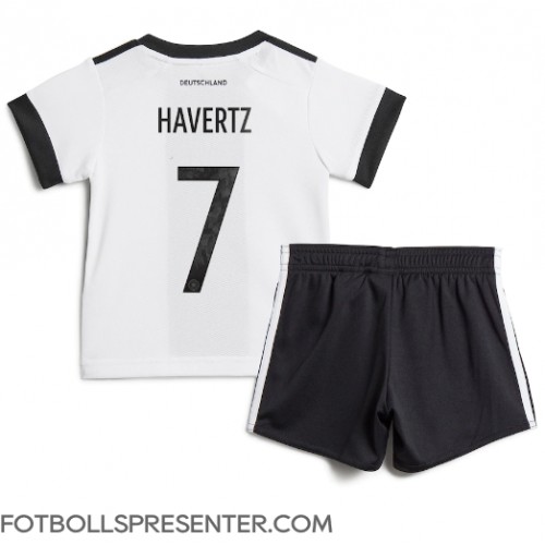 Tyskland Kai Havertz #7 Hemmatröja Barn VM 2022 Kortärmad (+ korta byxor)